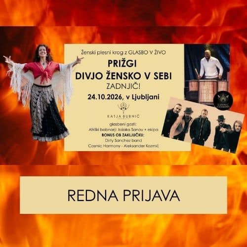 REDNA CENA: PRIŽGI DIVJO ŽENSKO V SEBI 24.10.2026