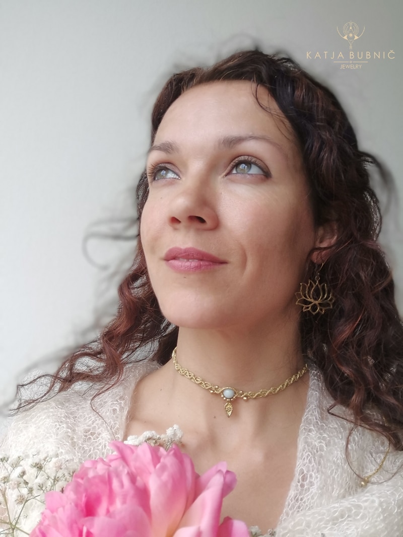 MAKRAME VILINSKA TIARA -LARIMAR - slika 3