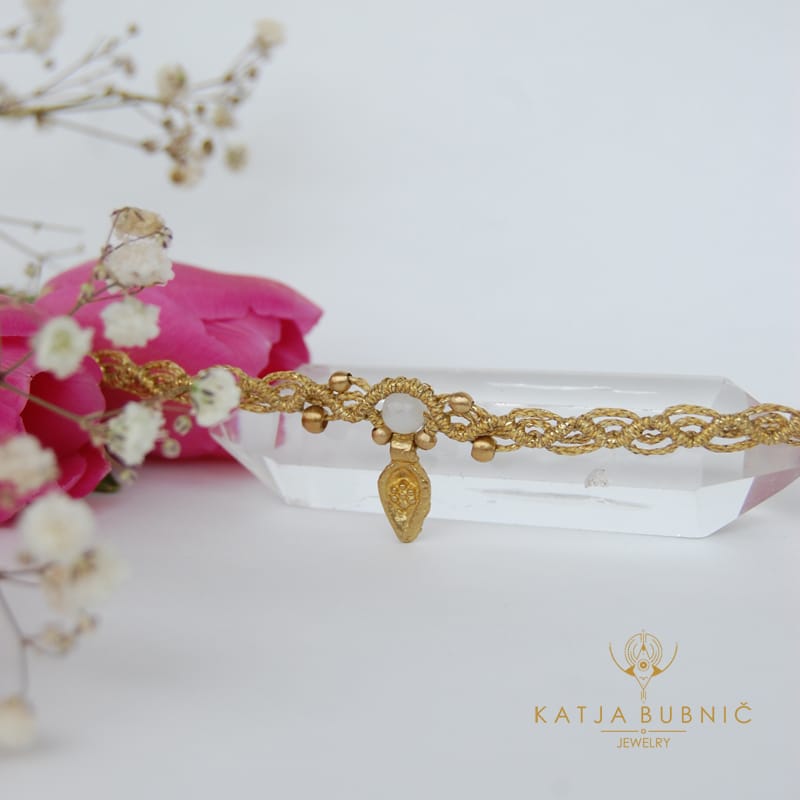 MAKRAME VILINSKA TIARA - LUNIN KAMEN - slika 2