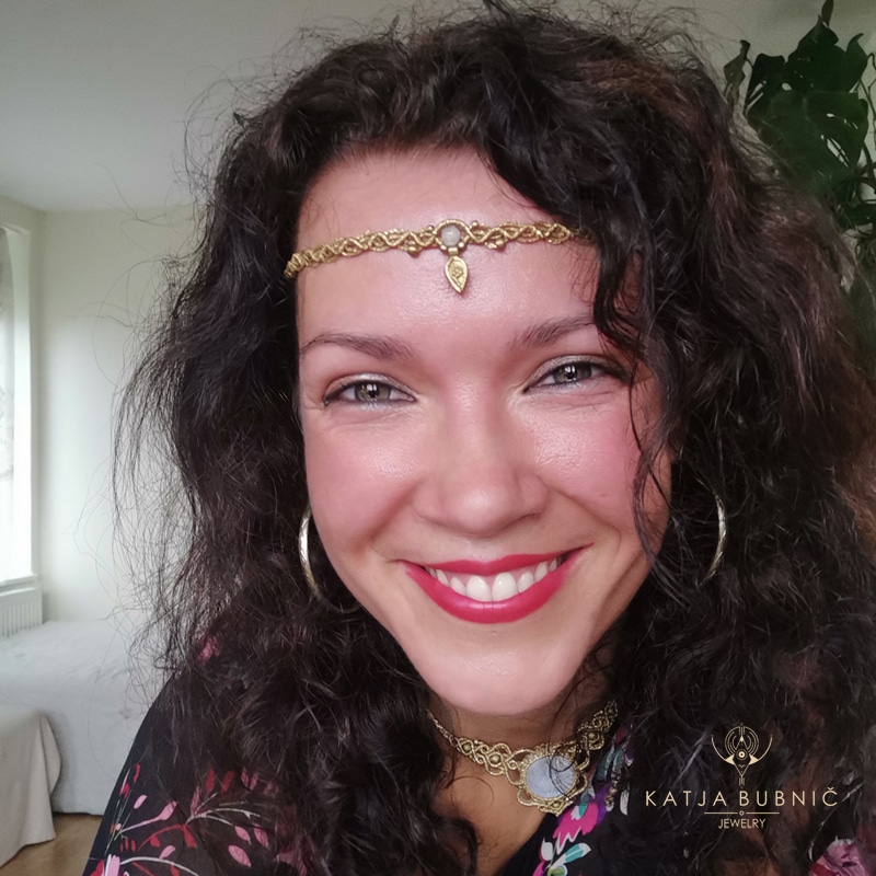 MAKRAME VILINSKA TIARA - LUNIN KAMEN