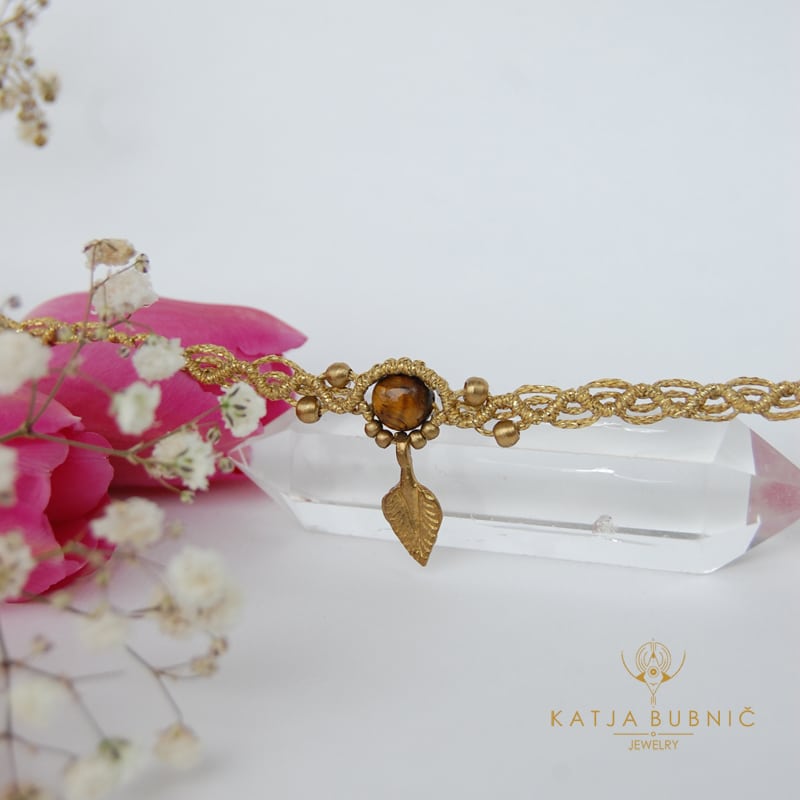 MAKRAME VILINSKA TIARA - TIGROVO OKO